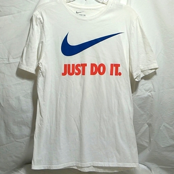 Nike Other - (BX50) SALE! Nike Just Do It T-Shirt Sz.M Some Discoloration Form Use